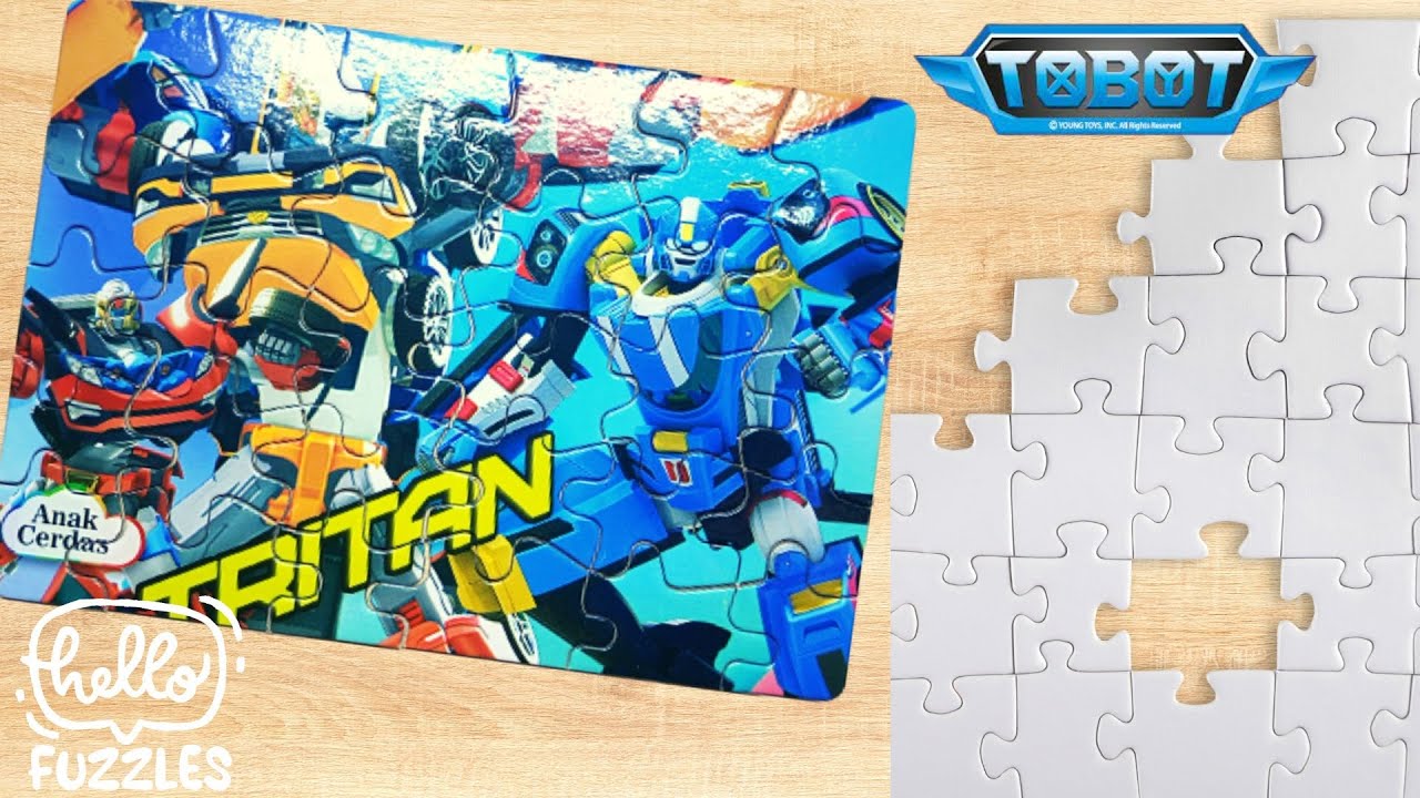 Tobot Mini Puzzle Games puzzles for kids Hello Puzzles YouTube