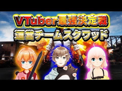 【叶視点】VTuber最強決定戦運営チームスクワッド【VTuber】