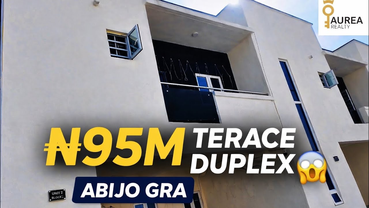 95m terrace duplex in Abijo GRA 