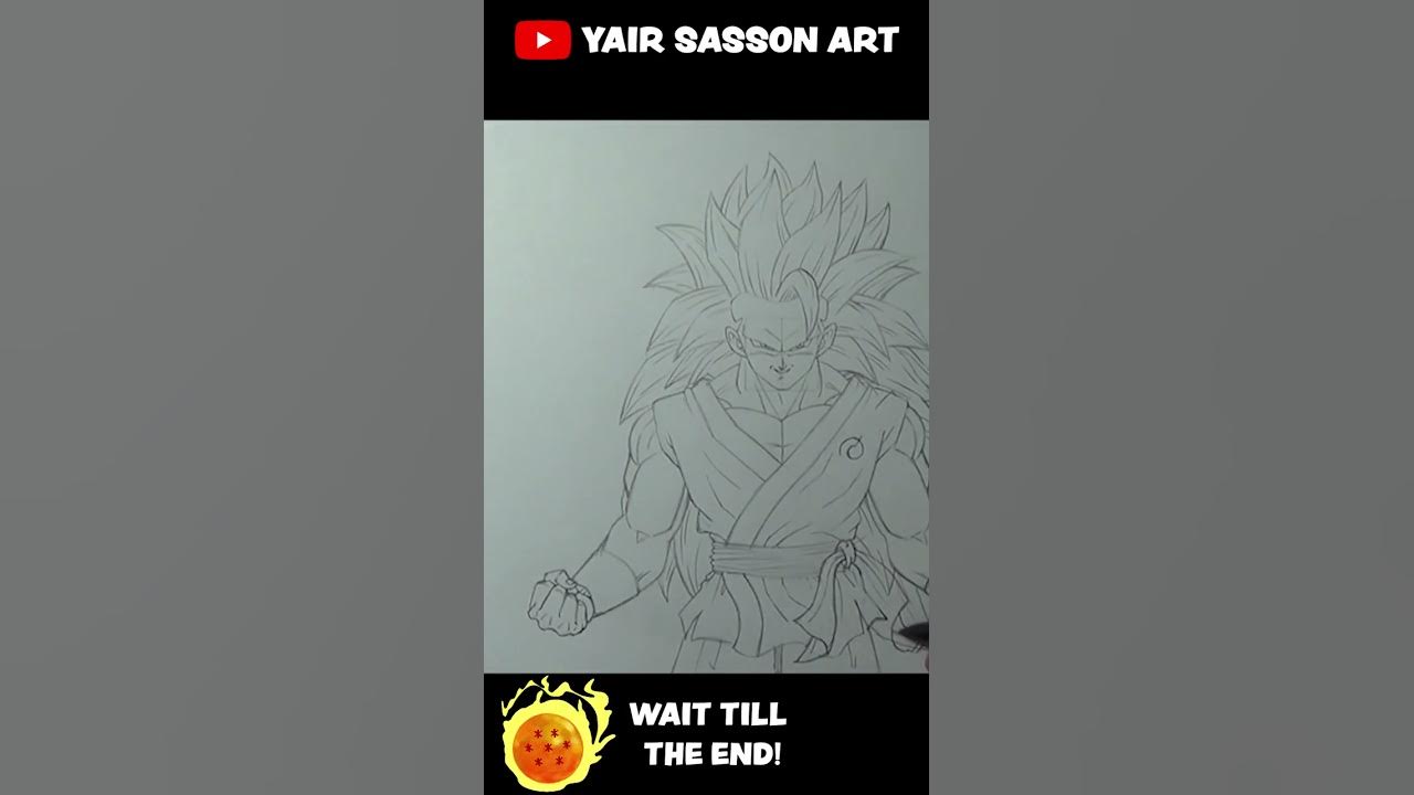 SSJBLUE 3 Goku vs SSJBLUE 2 Gohan by @yairsassonart Follow the artist  tagged and @dragonball_creativeminds for more art. #goku #vegeta…