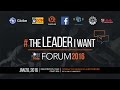 WATCH: #TheLeaderIWant Forum