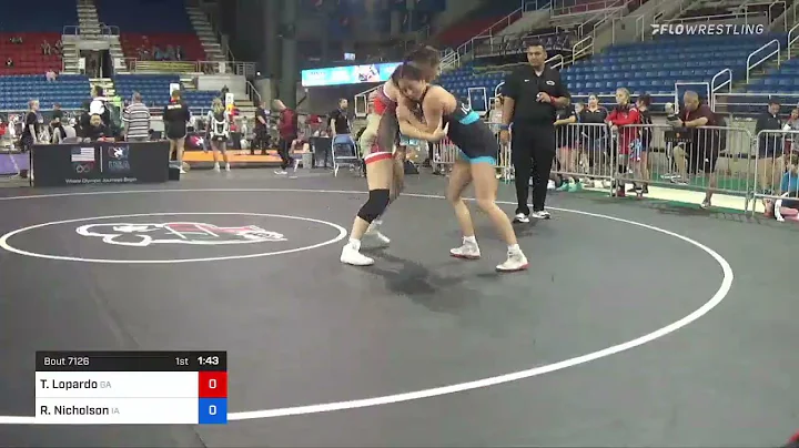 112 Lbs Consi Of 64 #2 - Nina Zimmermann, Missouri...