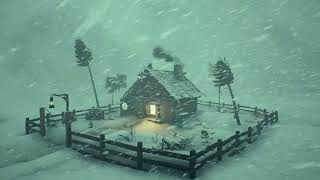 98% of You Will Sleep Instantly with WINTER BLIZZARD NOISE | Soft Polar Night Drift 2026 screenshot 3