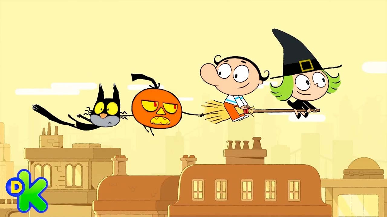 Zuk busca revertir el hechizo a Huesos | Zuk la brujita | Discovery Kids Latinoamérica