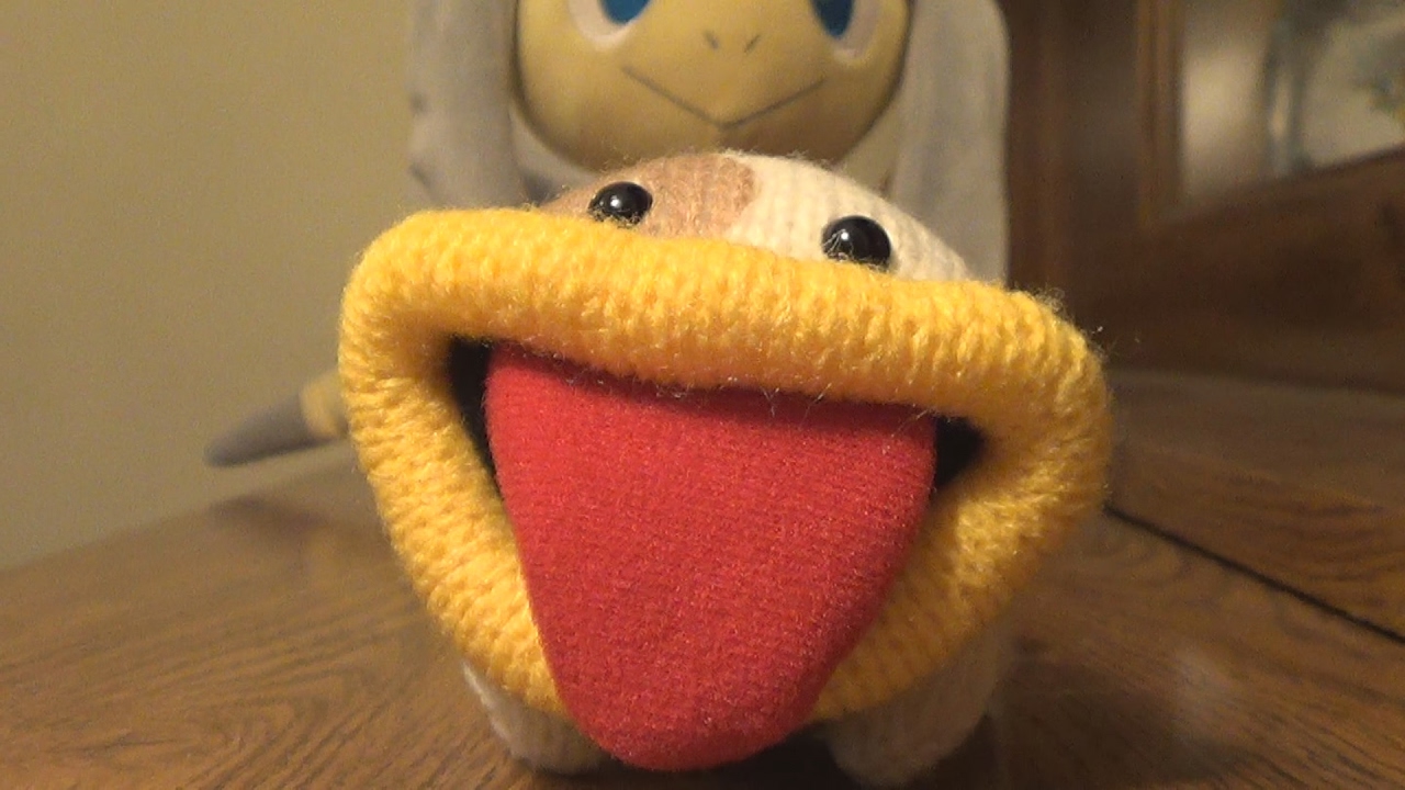 yarn poochy plush