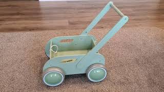 HOMEKOL Wooden Baby Walker Review