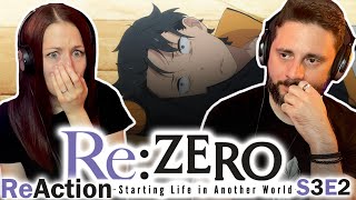 WE'RE SPEECHLESS!! 😱 | Couple First Time Watching Re:Zero | S3 E2