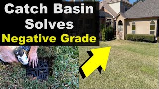 Celebrity How Catch Basins Work with Proper Maintenance to Fix Negative Grade Profile