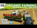 Trialling a harvester and a double load of milk | Farming Simulator 22 | FS22 | Organic Farming