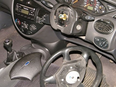 2004 Ford focus steering wheel locked