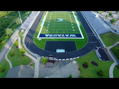 Watauga High School aerial footage