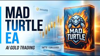 Best Gold EA for MT5 | MAD TURTLE EA | Advanced AI Machine Learning Gold Trading