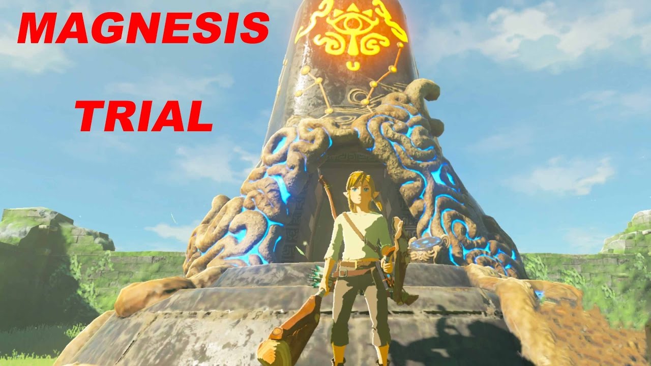 Zelda: Breath of the Wild - Oman Au Shrine and Magnesis Trial solution