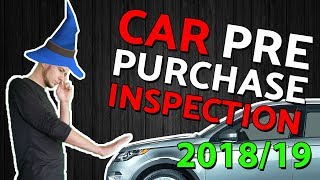 Pre-Purchase Car Inspection