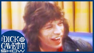 Dick Catches Up With Mick Jagger Before A Concert | The Dick Cavett Show