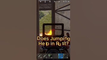 Does Jumping Help? #rust #rustgame #rustclips #susrust #rust server #rustpc