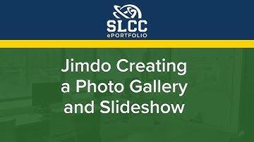 Jimdo  Creating a Photo Gallery and Slideshow