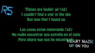 Things Are Looking Up - R5 [English and Spanish Lyrics]