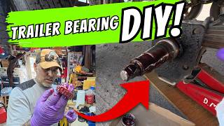 How to INSPECT and REPLACE boat trailer wheel bearings!