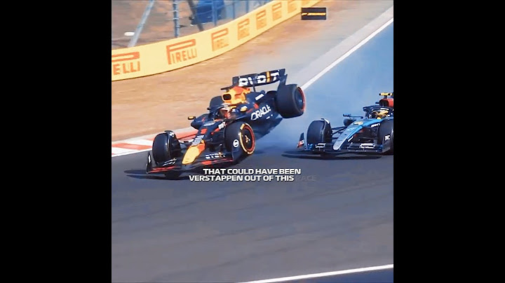Max Verstappen and Lewis Hamilton Make Contact At The 2024 Hungarian Grand Prix 👀 #formula1 #f1