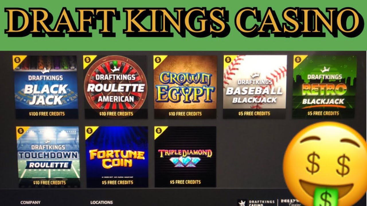 Draft Kings Casino!!! 100 Blackjack and more!!! YouTube