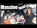 MASSIVE Grocery Haul and Emergency Food Storage for a Large Family