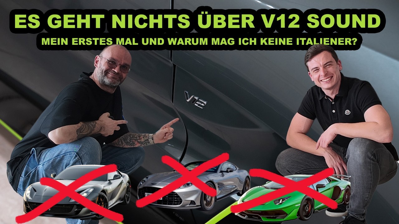 Mein erster V12 - was für ein Sound! Aber warum mag ich keine Italiener ...