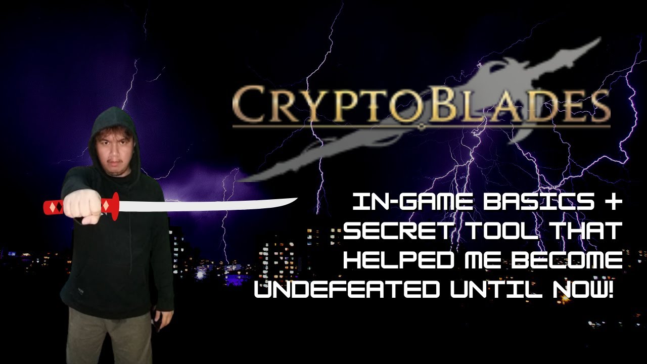 CryptoBlades in-game basics + secret tool that helped me become undefeated until now!