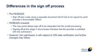 10. OfS Provider Portal & HESES