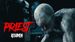 PRIEST : SACERDOTES vs VAMPIROS ASESINOS | RESUMEN EN 17 MINUTOS