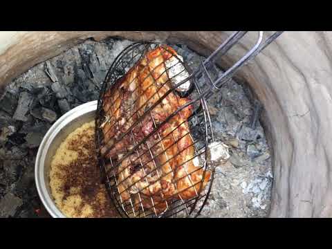 دجاج بتنور الطين