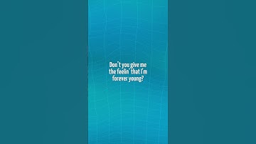Thumbnail of David Guetta, Ava Max & Alphaville // Forever Young (lyrics)