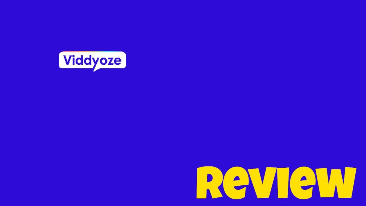 Viddyoze... Use Viddyoze To Make Your Competition Cry!