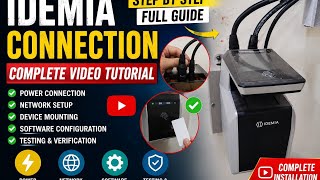 IDEMIA MorphoWave Complete Wiring & Connection | Step-by-Step Installation Guide #cardreaders 