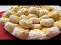 عملت 60 قطعة بسكوت رفايللو بنصف كيلو من الدقيق وكوب زبدة بيدوووب في البوء