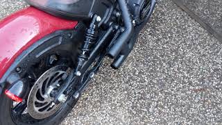 2018 Indian Scout Bobber Straight Pipe