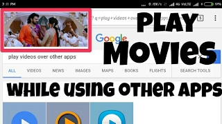 Play Movies / Videos while using other Apps | VLC Hidden Trick screenshot 5
