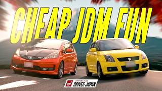 Cheap, Fast & FUN! Best JDM Cars You Can Actually Buy - Fit RS vs. Swift Sport