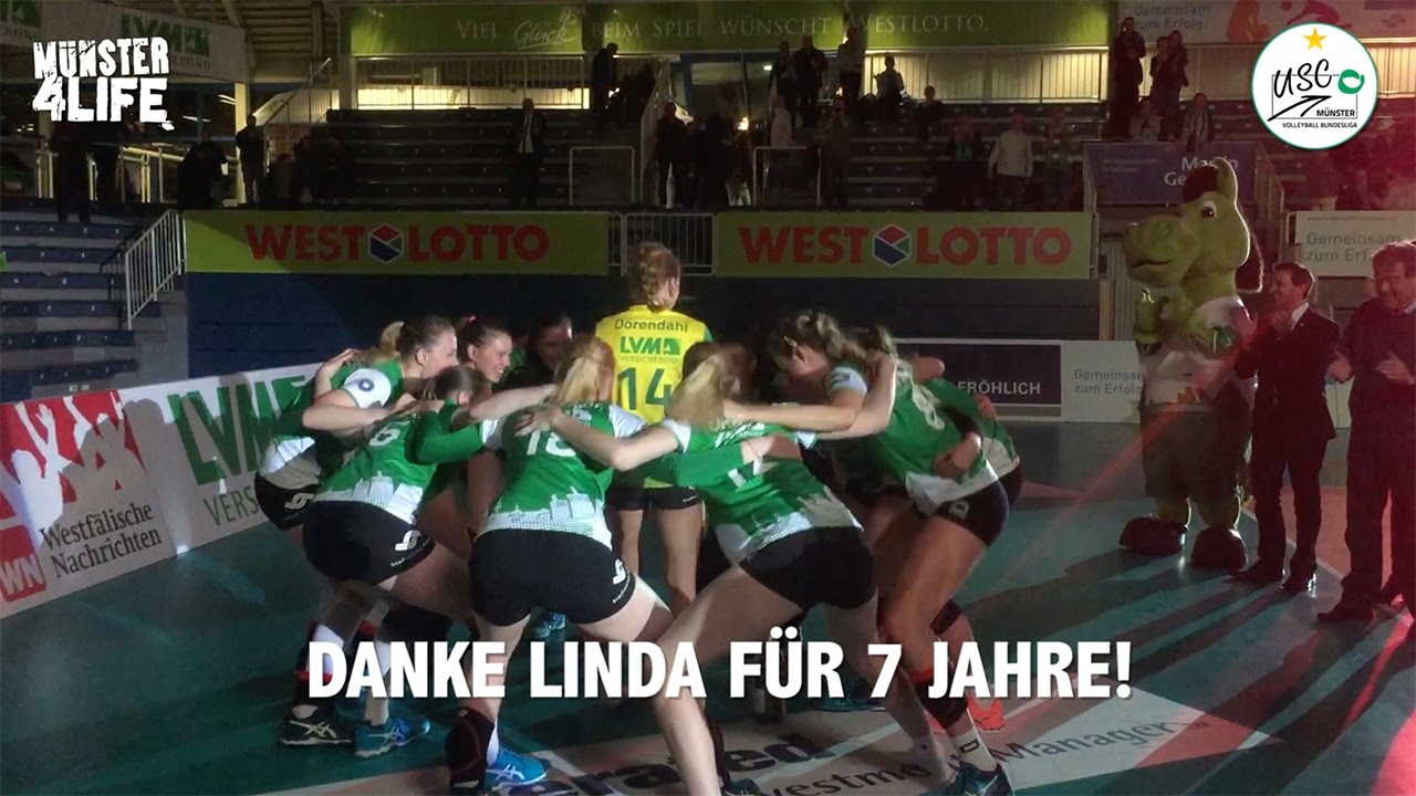 Danke Linda Döhrendahl - 7 Jahre USC Münster - Karriereende - YouTube Danke Linda Döhrendahl - 7 Jahre USC Münster - Karriereende - YouTube