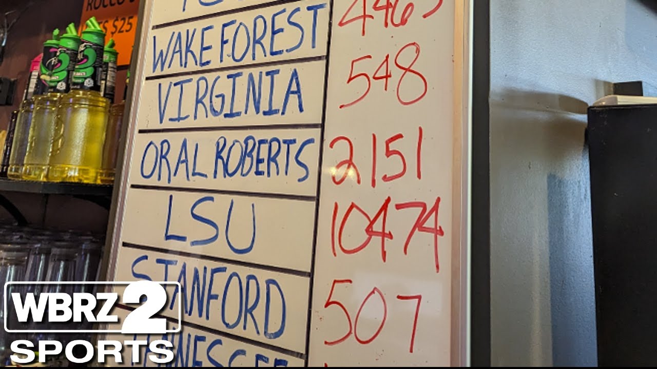 LSU fans on pace to break College World Series Jello Shot Challenge