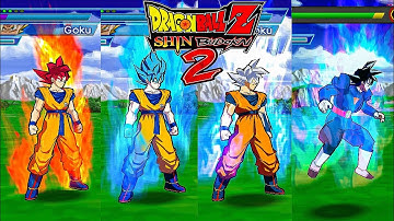 Dragon Ball Shin Budokai 2 Mod | All Goku Transformations | Dragon Ball Ppsspp Android