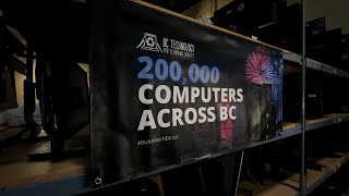 Celebrating 200,000 computers distributed across British Columbia