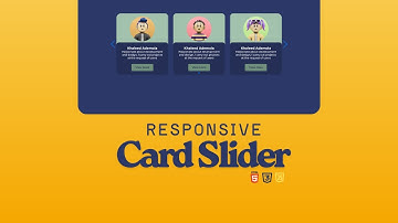 Responsive Card Slider Using HTML, CSS, and JavaScript | Swiper.js