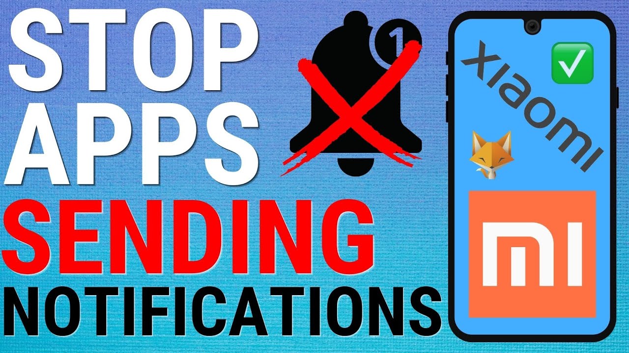 Xiaomi Phones: Choose Which Apps Can Send Notifications (Mi, Poco, RedMi, etc)