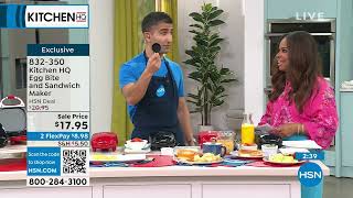 Kitchen HQ Egg Bite and Sandwich Maker