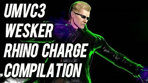 UMVC3 / WESKER RHINO CHARGE - Stopping All Hyper Combos Possibles