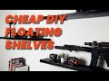 CHEAP DIY Floating Shelves