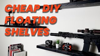 CHEAP DIY Floating Shelves by Hai Tran 997 views 1 year ago 6 minutes, 4 seconds