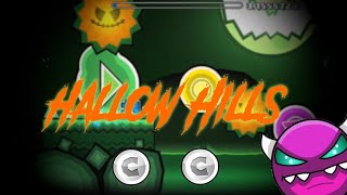 Hallow Hills (Medium Demon) By Alex112300 100% (All Coins) | Geometry Dash | xAmniX