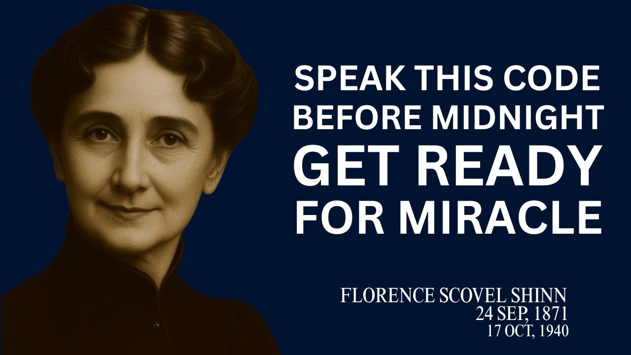 Speak This Code Before Midnight (Get Ready for Miracles) | FLORENCE SCOVEL SHINN